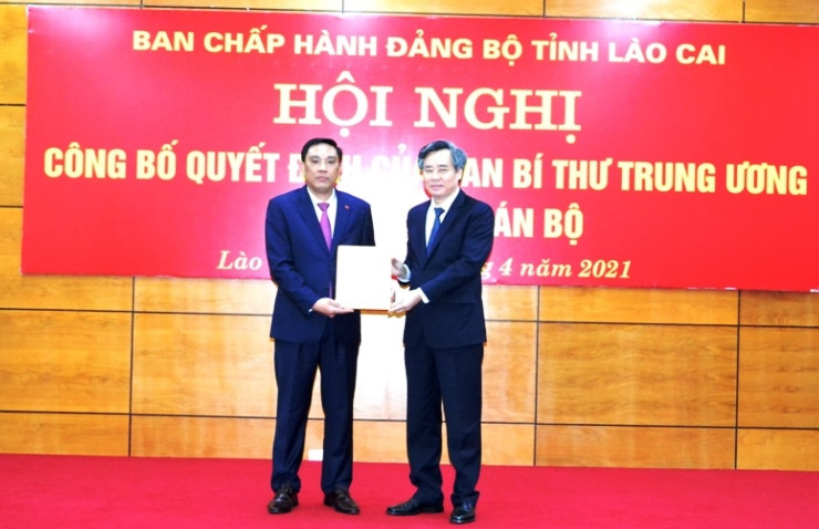 Lào Cai có thêm Phó Bí thư Tỉnh ủy