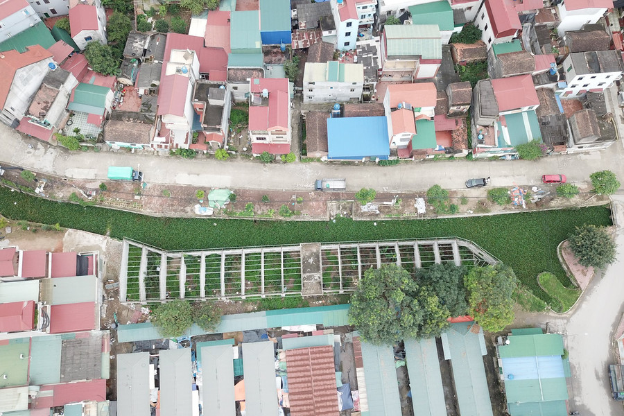 Tiên Du (Bắc Ninh): UBND xã Phú Lâm xây dựng trái phép 18 ki-ốt, xâm phạm công trình thuỷ lợi
