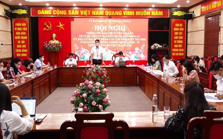 Thanh Oai – Hà Nội: Đảm bảo tiến độ, sẵn sàng cho công tác bầu cử 