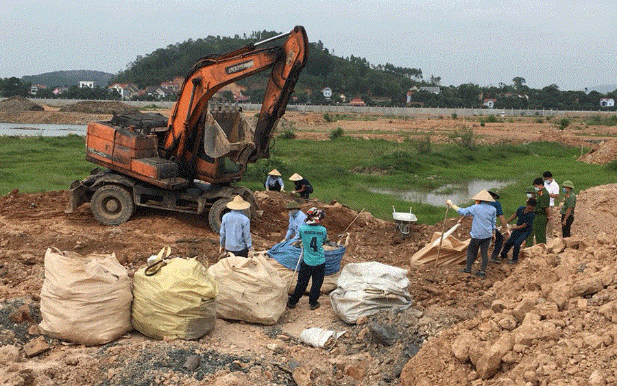 Bắc Giang: Phát hiện hàng chục tấn chất thải được chôn lấp tại dự án của Công ty TNHH Khải Hồng Việt Nam