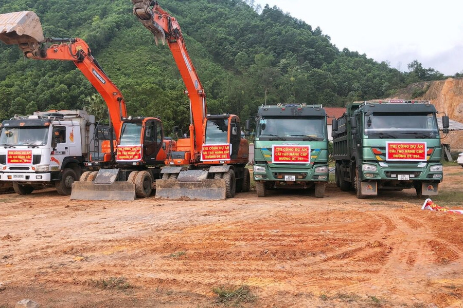 Thái Nguyên: Người dân vui mừng khi dự án cải tạo, nâng cấp đường ĐT.261 được triển khai