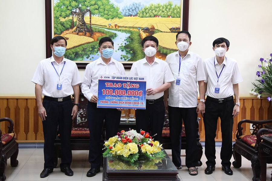  EVN động viên chia sẻ  cán bộ, nhân viên Công ty Điện lực Bắc Giang