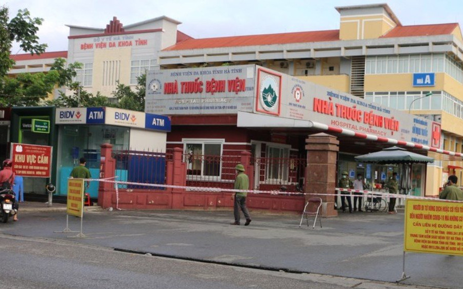 Bệnh viện Đa khoa Hà Tĩnh bị tạm phong tỏa