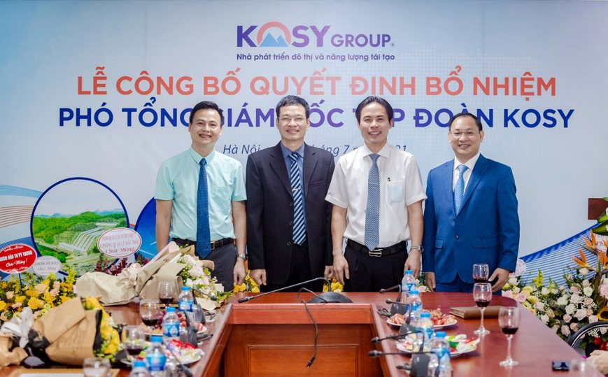 Tập đoàn Kosy bổ nhiệm thêm ba Phó Tổng Giám đốc 