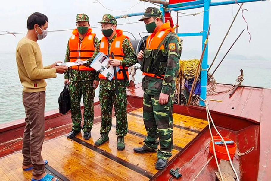 Quảng Ninh: Tăng cường quản lý đường biển phòng chống dịch Covid-19