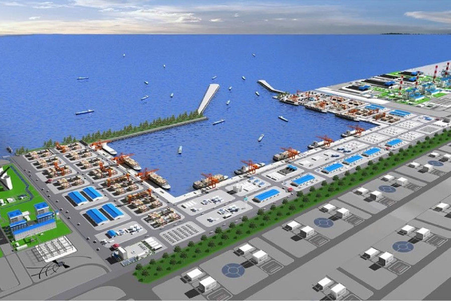 Cảnh báo chậm trễ tiến độ cam kết thi công xây dựng dự án Khu bến cảng Mỹ Thủy