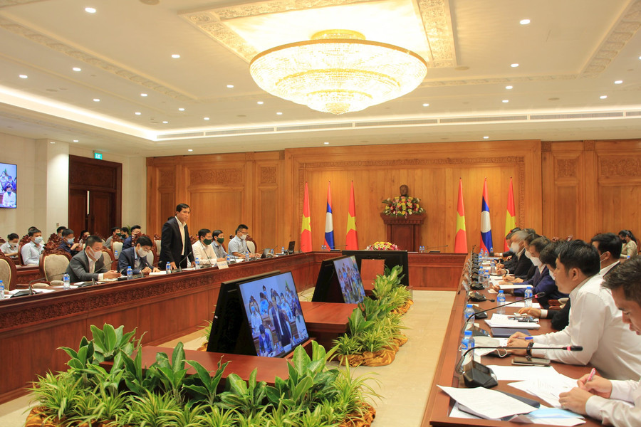 Chính thức nghiệm thu hoàn thành Nhà Quốc hội mới của Lào