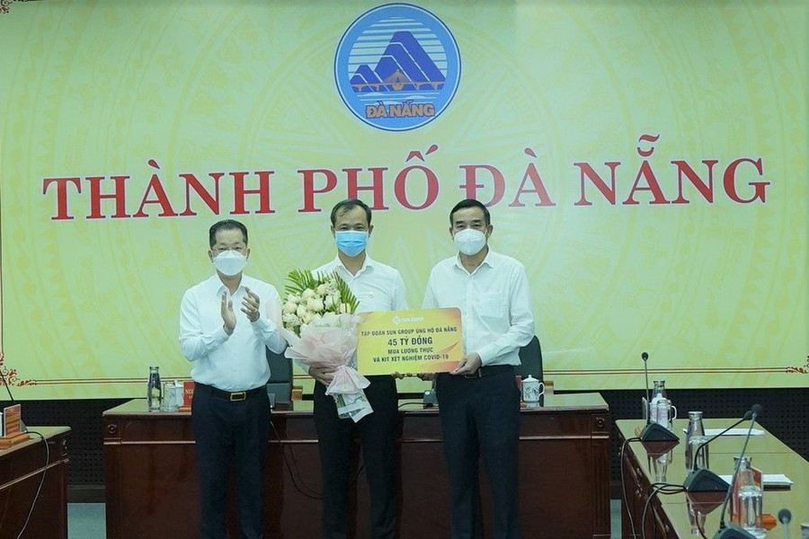 Sun Group hỗ trợ 30.000 suất lương thực tới các hộ nghèo tại Đà Nẵng 