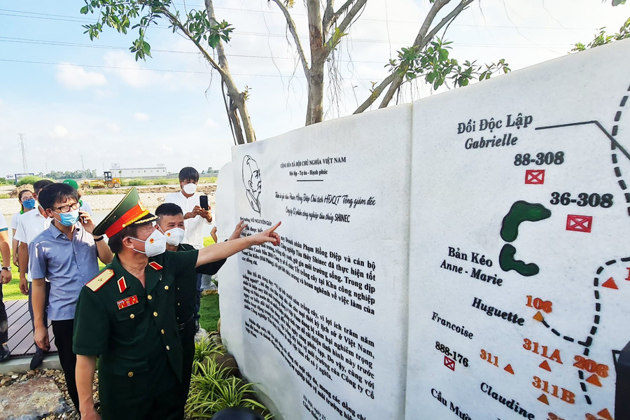 Sa hình Chiến dịch Điện Biên Phủ bằng cây xanh để tưởng nhớ Đại tướng Võ Nguyên Giáp