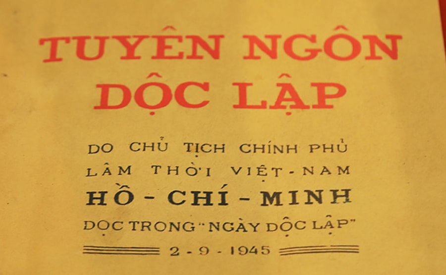 Tuyên ngôn Độc lập - Tinh thần, khát vọng và văn minh Việt