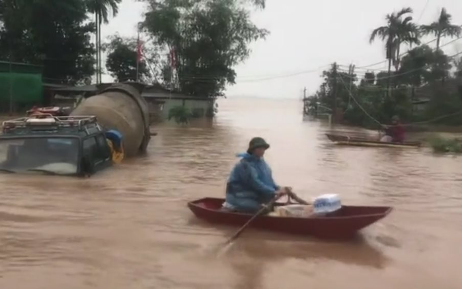 Hà Tĩnh: Cảnh báo mưa rất to, nguy cơ sạt lở đất và ngập úng