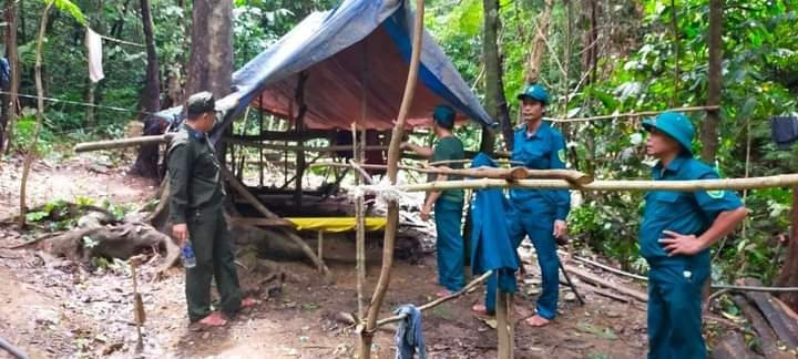 Đà Nẵng: Phát hiện nhóm người lẻn vào rừng Khe Đương khai thác vàng trái phép