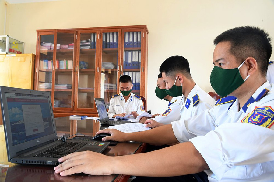 Tuổi trẻ BTL Vùng Cảnh sát biển 2 sôi nổi hưởng ứng Cuộc thi trực tuyến toàn quốc “Tìm hiểu luật Cảnh sát biển Việt Nam”