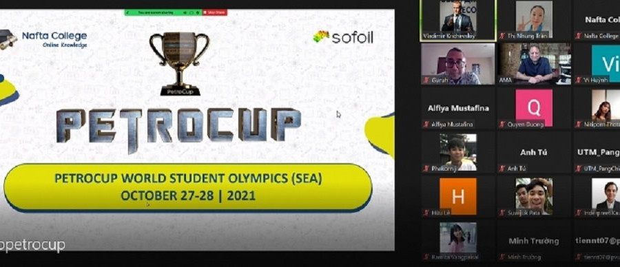 Sinh viên PVU giành giải Nhì cuộc thi PetroCup Thế giới 2021