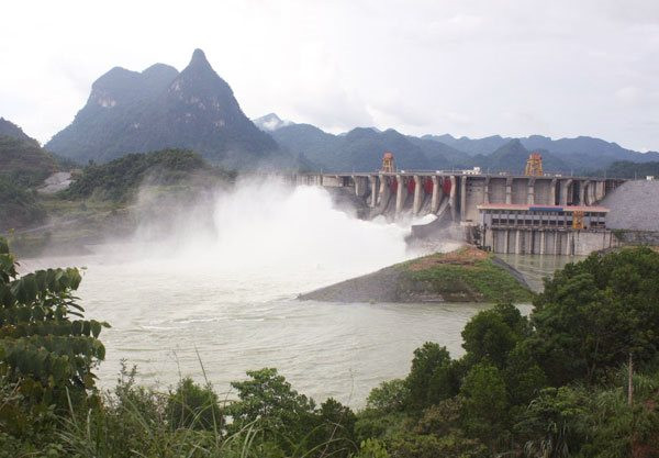 Từ 15h ngày 3/11, Thủy điện Tuyên Quang mở cửa xả sâu điều tiết lũ