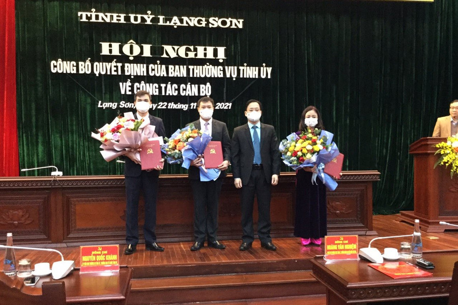 Lạng Sơn: Luân chuyển, bổ nhiệm nhiều vị trí lãnh đạo
