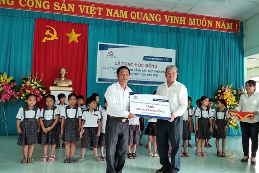 Thép Miền Nam - Doanh nghiệp vì cộng đồng