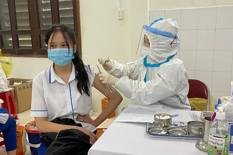 Quảng Trị: Triển khai tiêm vắc xin Covid-19 cho trẻ em từ 12 - 15 tuổi