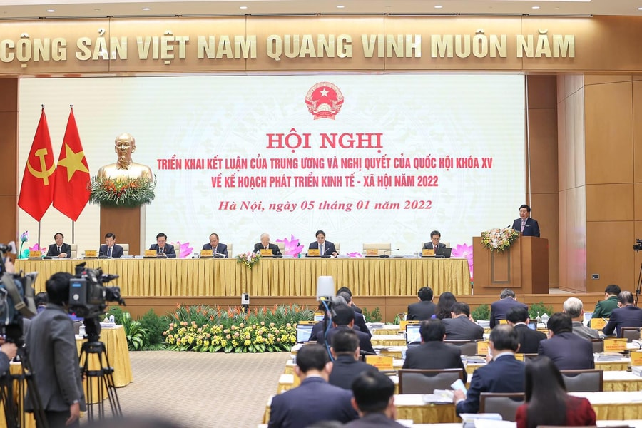 Nghị quyết 01/NQ-CP: Chính phủ quyết tâm thực hiện thành công, toàn diện mục tiêu, nhiệm vụ kế hoạch năm 2022