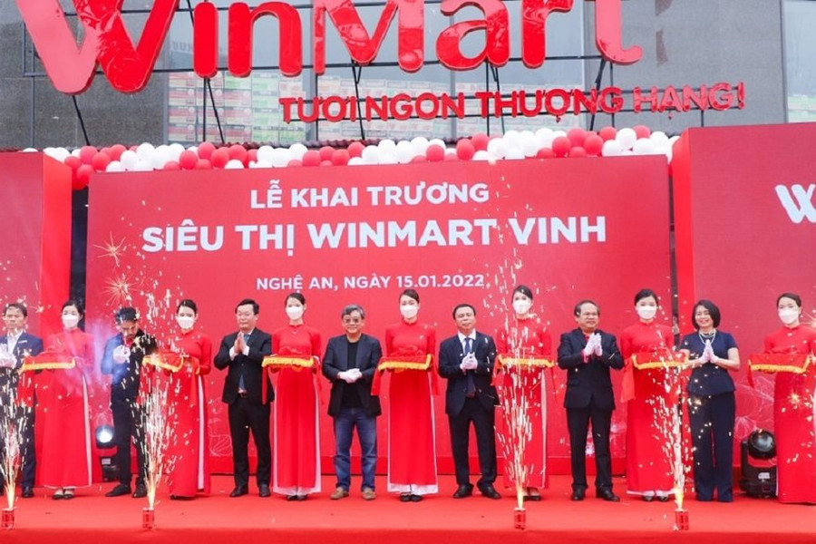 Nghệ An: Khai trương siêu thị Winmart Vinh