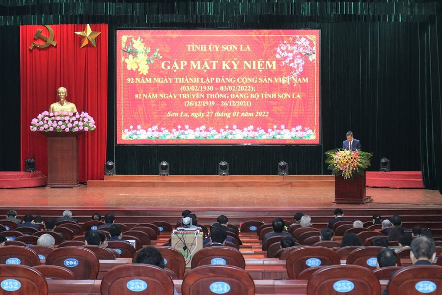 Sơn La: Kỷ niệm 92 năm Ngày thành lập Đảng Cộng sản Việt Nam 