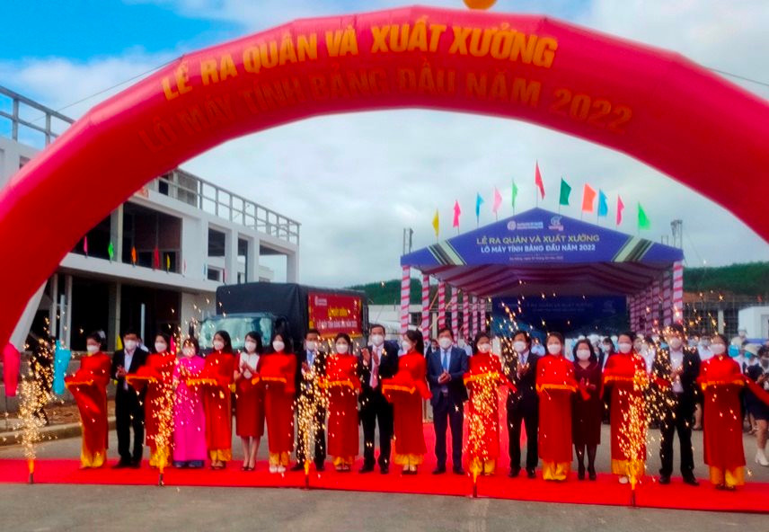 Lễ ra quân và xuất xưởng lô máy tính bảng đầu năm 2022 Khu CNTT tập trung Đà Nẵng