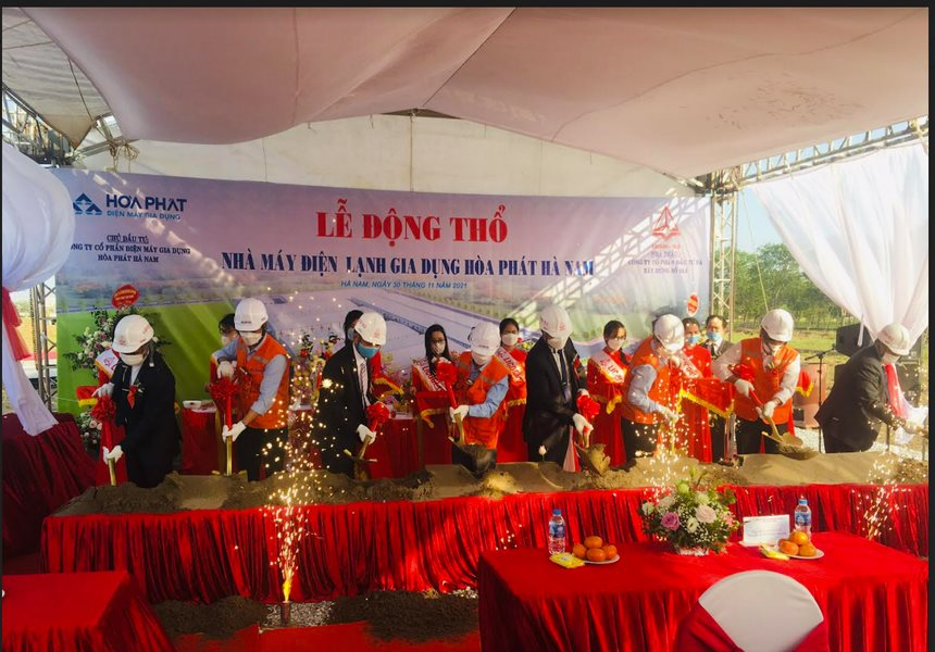 Hòa Phát khởi công nhà máy sản xuất hàng gia dụng tại Hà Nam