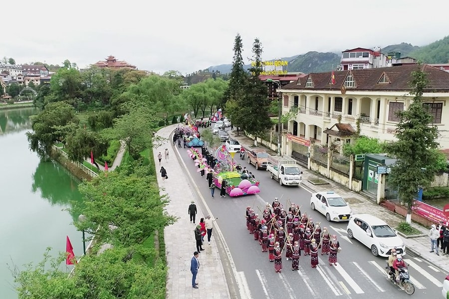 Sa Pa - Lào Cai: Khai mạc Canaval “Các dân tộc Sa Pa và Thánh Mẫu”