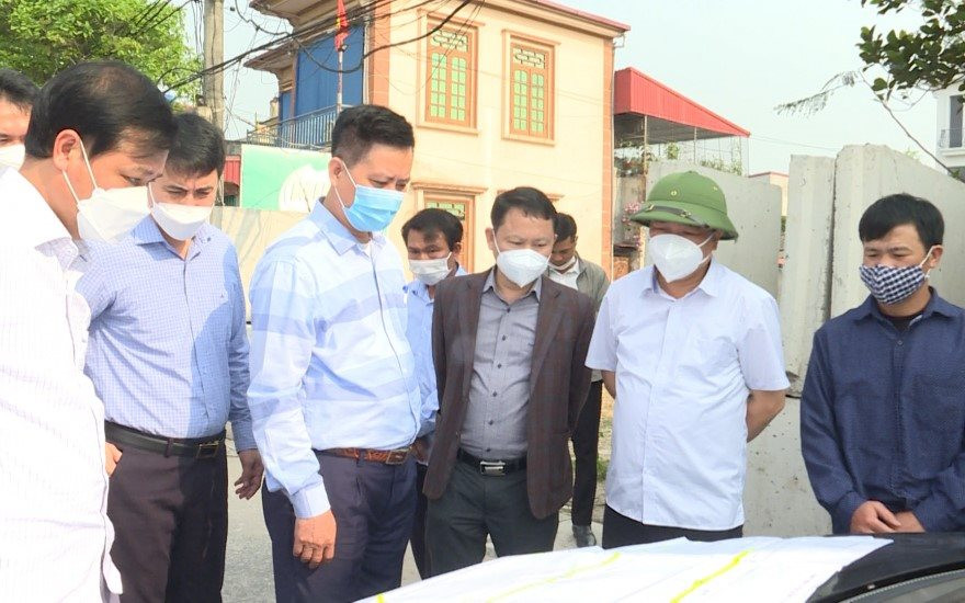 Thái Bình: Tập trung cao cho công tác GPMB dự án đường tỉnh 454