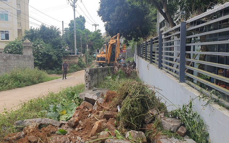 Đã xử lý xong vi phạm lấn chiếm đất quốc phòng ở huyện Lương Sơn, Hòa Bình