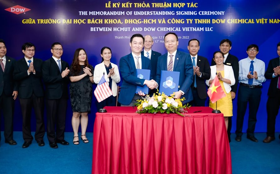 Ký kết Thỏa thuận hợp tác giữa Trường Đại học Bách khoa - ĐHQG-HCM và Dow Việt Nam