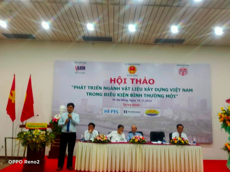 Hội thảo Phát triển ngành VLXD Việt Nam trong điều kiện bình thường mới