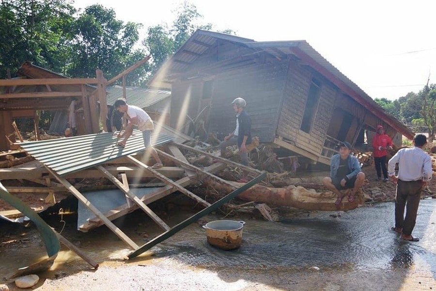 An toàn cho người dân trong vùng có nguy cơ trượt lở đất đá 