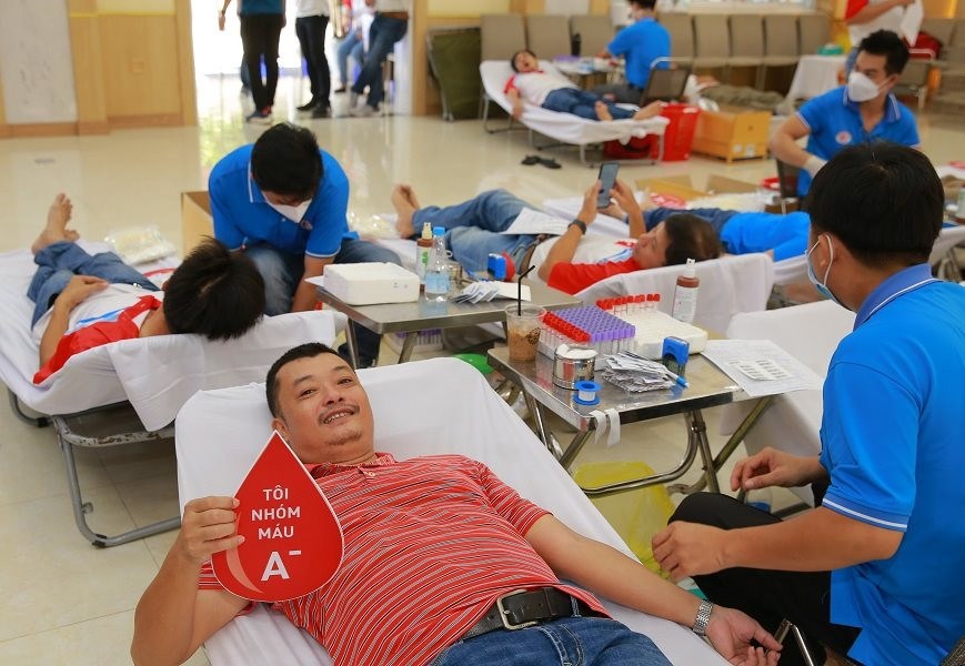 Đoàn Thanh niên PV GAS Vũng Tàu thực hiện Chương trình hiến máu tình nguyện “Từ trái tim đến trái tim”