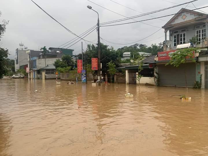 Điện Biên: Ngập nặng sau mưa lớn