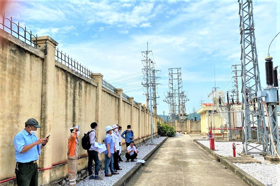 PC Bắc Giang: Khởi công dự án “Nhánh rẽ và ngăn lộ 110kV tại TBA 110kV Vân Trung” trong tháng 6/2022