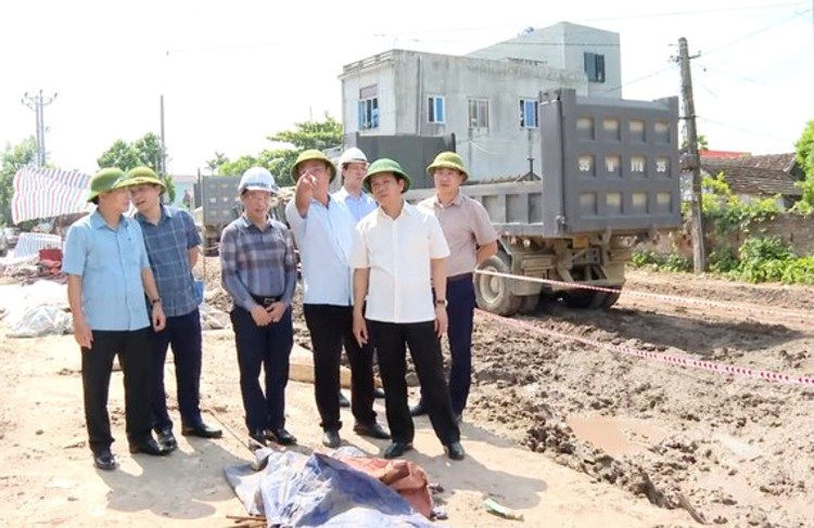 Dự án xây dựng tuyến đường ĐT.482 ở Ninh Bình: Khẩn trương xác định đơn giá các loại đất
