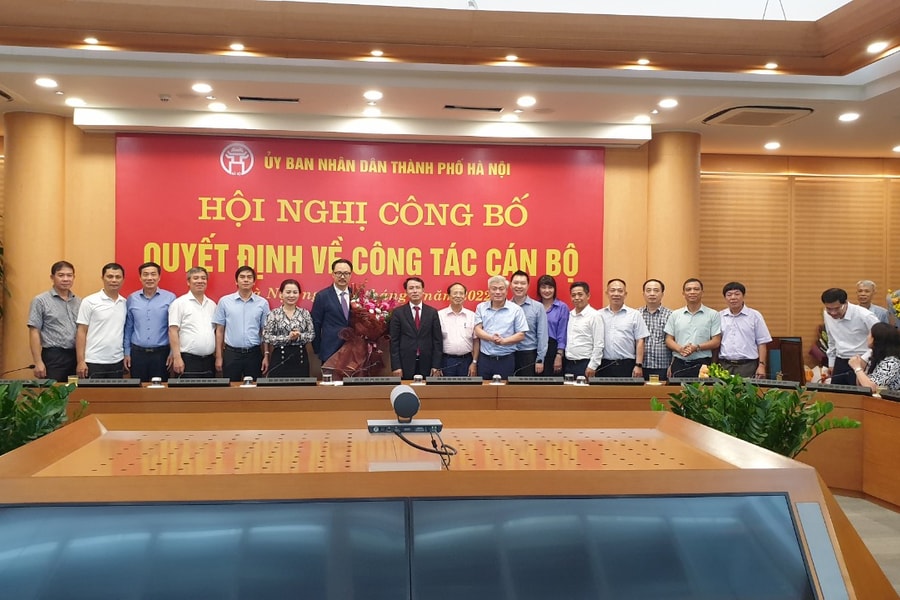 Hà Nội: Bổ nhiệm tân Phó Giám đốc Sở Tài nguyên và Môi trường