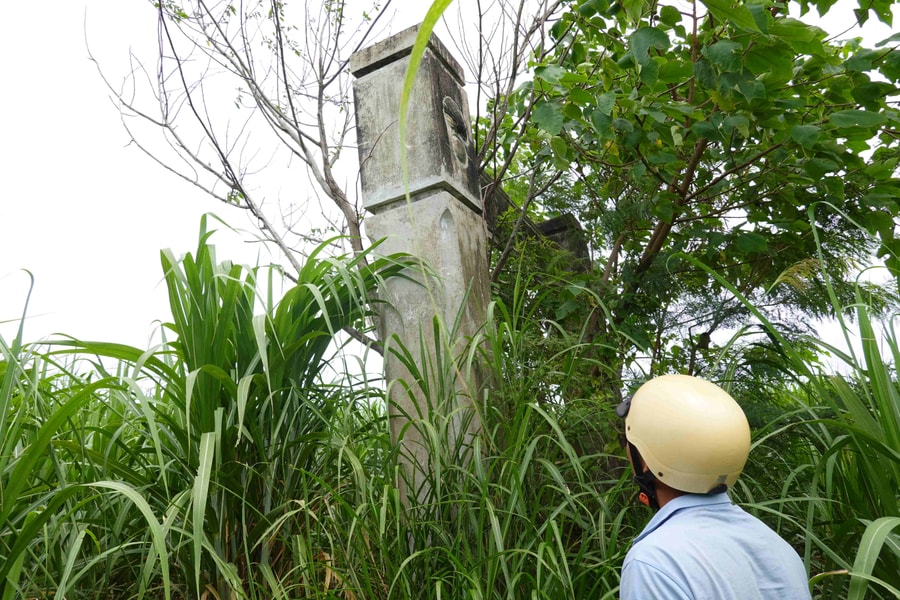 Phú Yên: Di tích lịch sử cấp tỉnh Trại an trí Trà Kê điêu tàn trong khu vườn mía