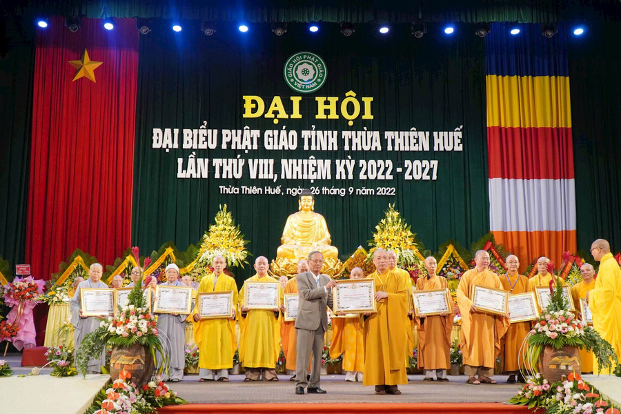 Đại hội đại biểu Phật giáo tỉnh Thừa Thiên - Huế lần thứ VIII, nhiệm kỳ 2022 - 2027