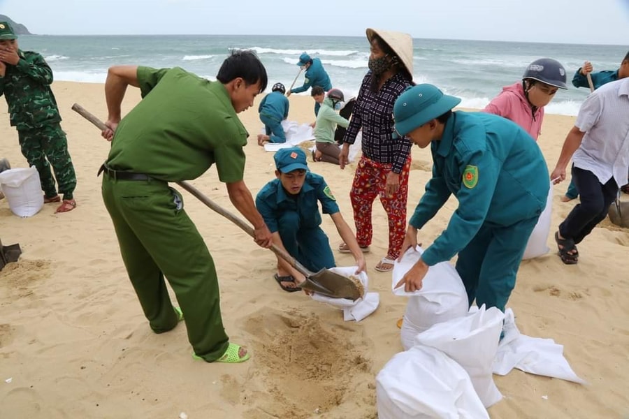 Bình Định khẩn trương, quyết liệt ứng phó bão số 4 