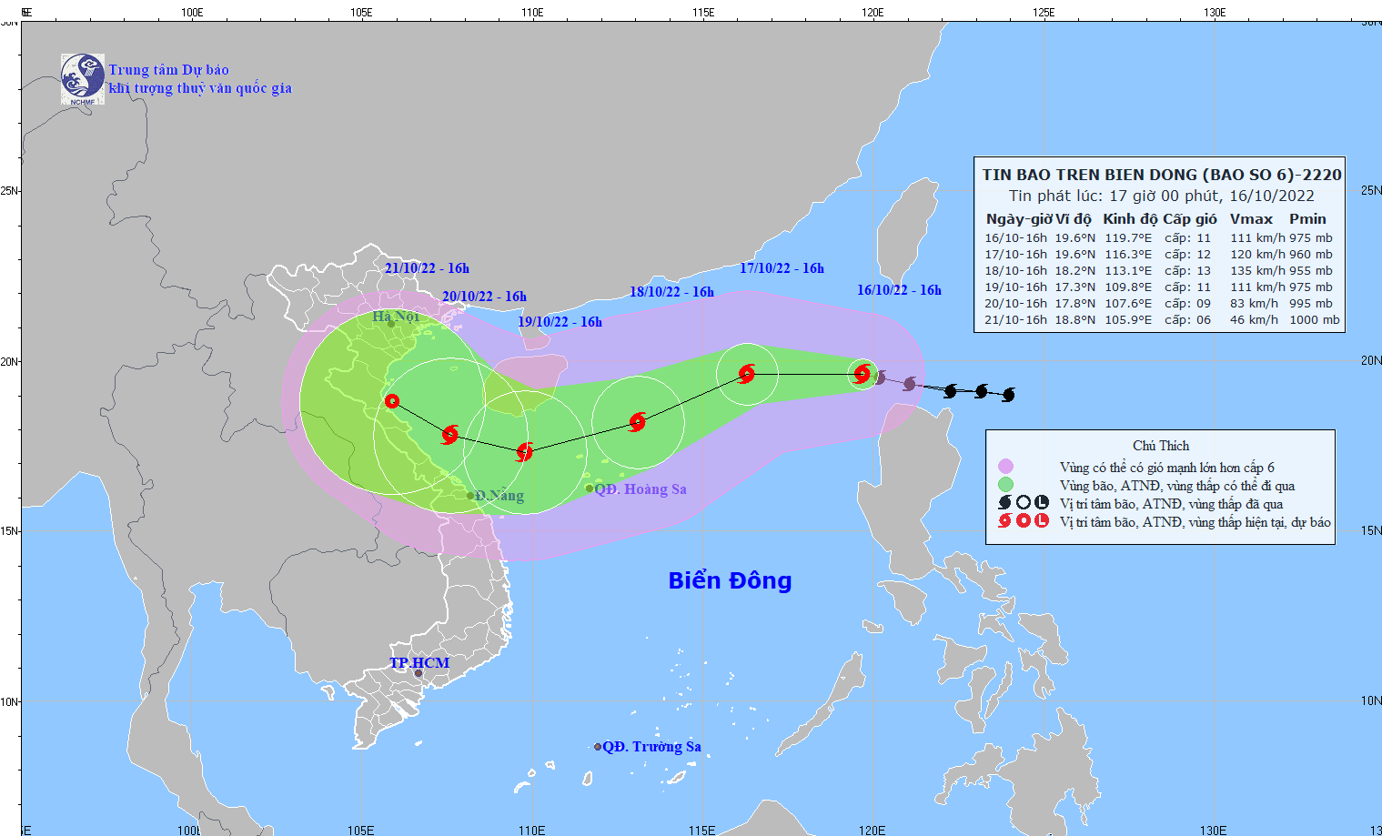 Bão NESAT đã vào Biển Đông, các địa phương sẵn sàng phương án ứng phó