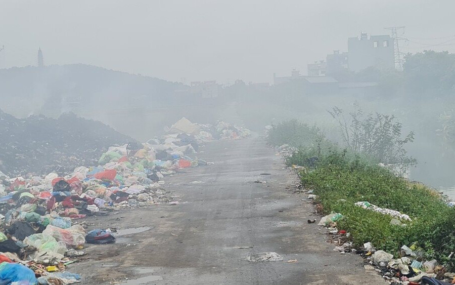 Tiên Du (Bắc Ninh): Điểm tập kết rác bức tử môi trường, “hành” khu dân cư
