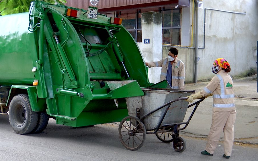 Sơn La: Phát huy hiệu quả thu gom rác thải bằng phương tiện cơ giới 