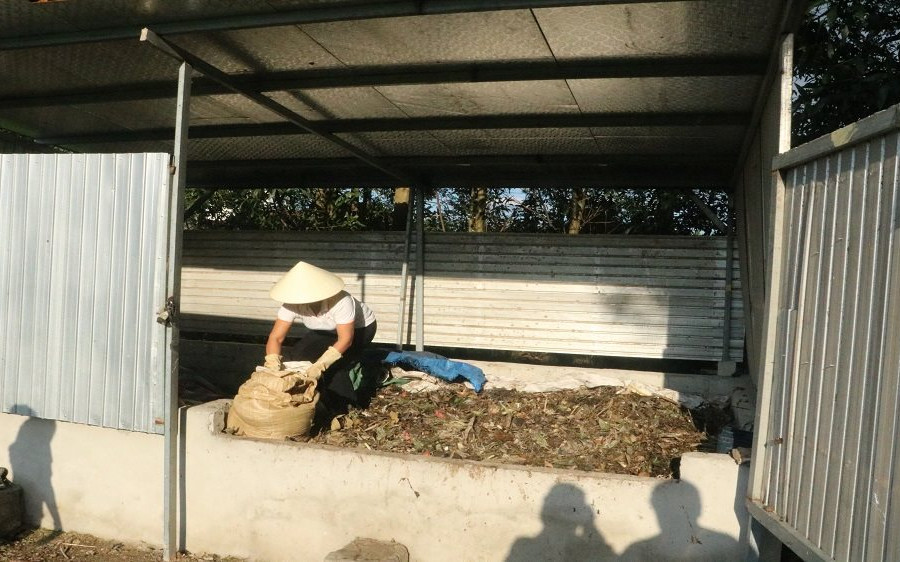 Hà Tĩnh: Biến rác thải tại chợ dân sinh thành phân vi sinh