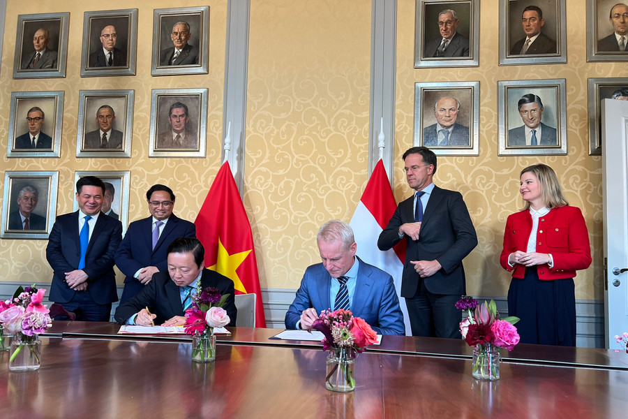 Việt Nam và Hà Lan thúc đẩy hợp tác về quản lý nước