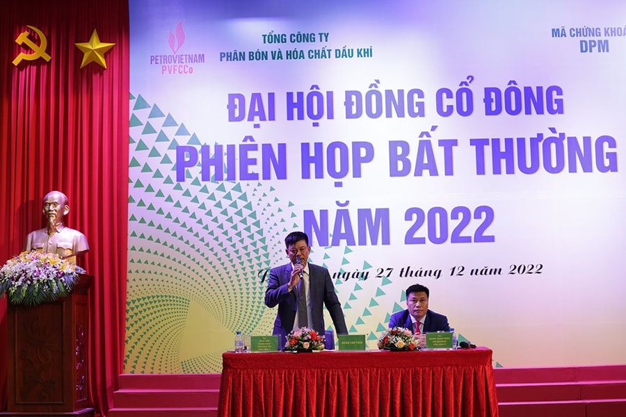 DPM chốt thông qua mức chia cổ tức 7.000/CP năm 2022