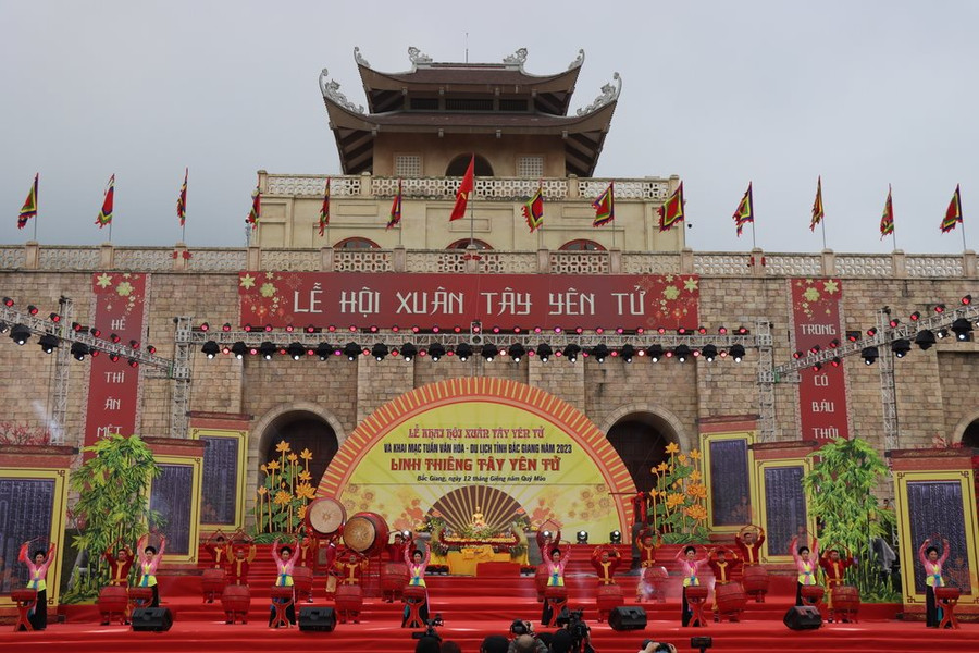 Bắc Giang: Khai mạc lễ hội Tây Yên Tử 2023

