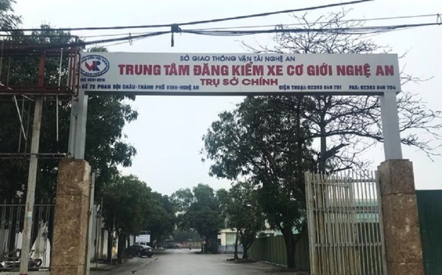 Nghệ An: Khám xét 1 Trung tâm đăng kiểm xe cơ giới