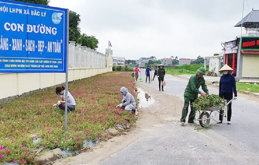 Hiệp Hòa – Bắc Giang: Quan tâm thực hiện về vấn đề xử lý rác thải